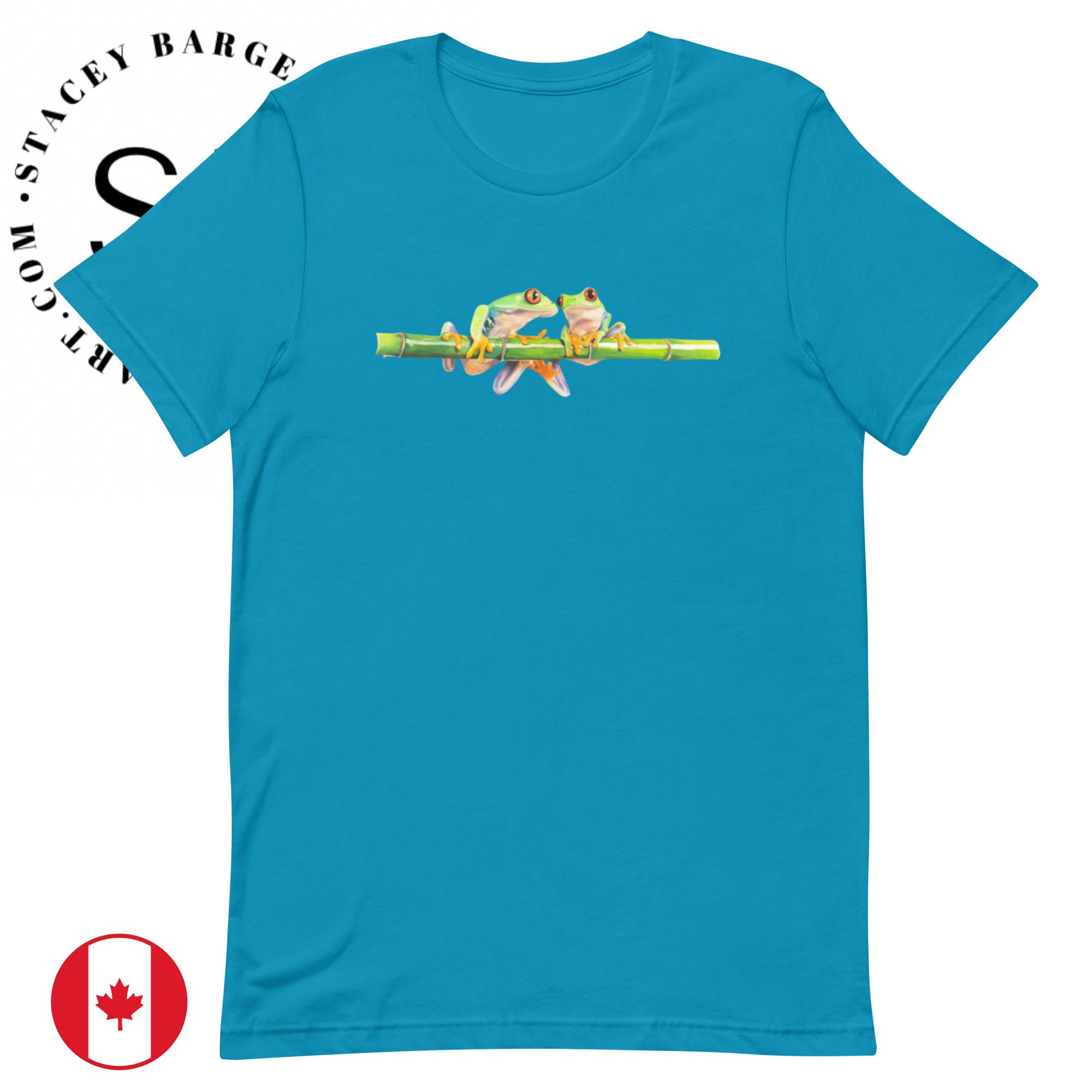 Unisex t-shirt - Tree Frogs - Image 10