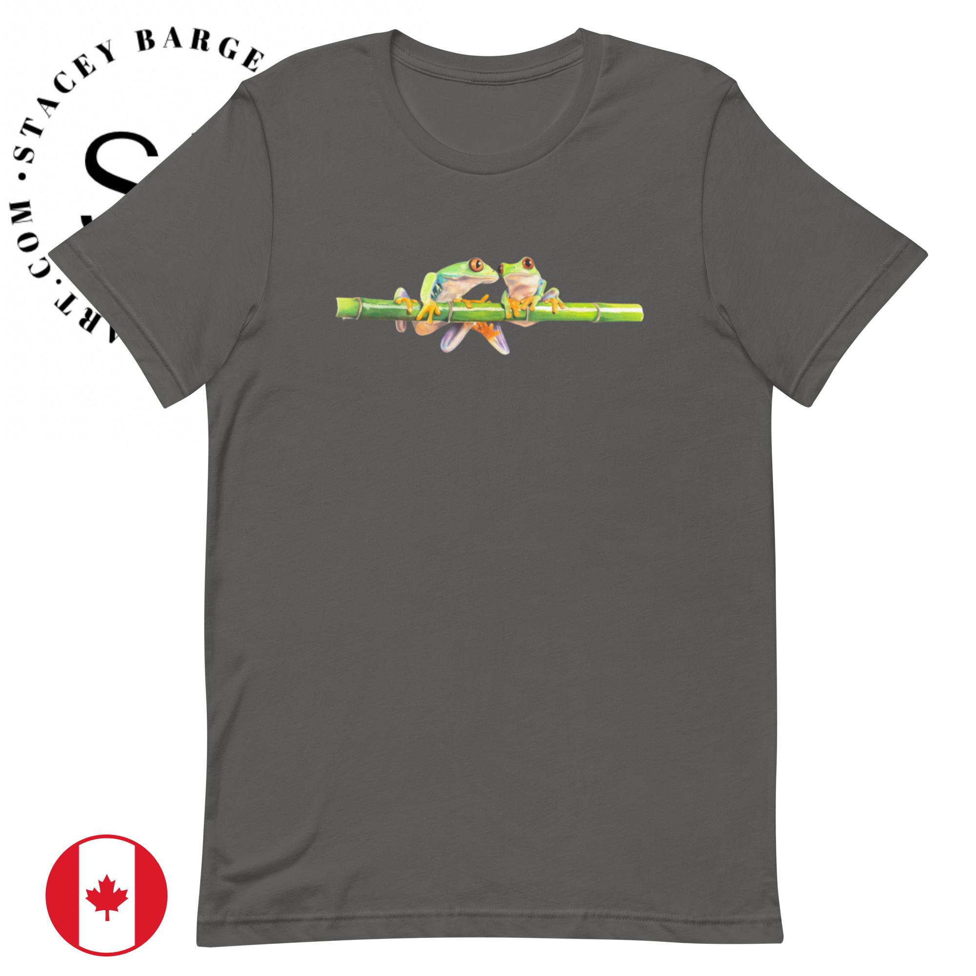 Unisex t-shirt - Tree Frogs - Image 12