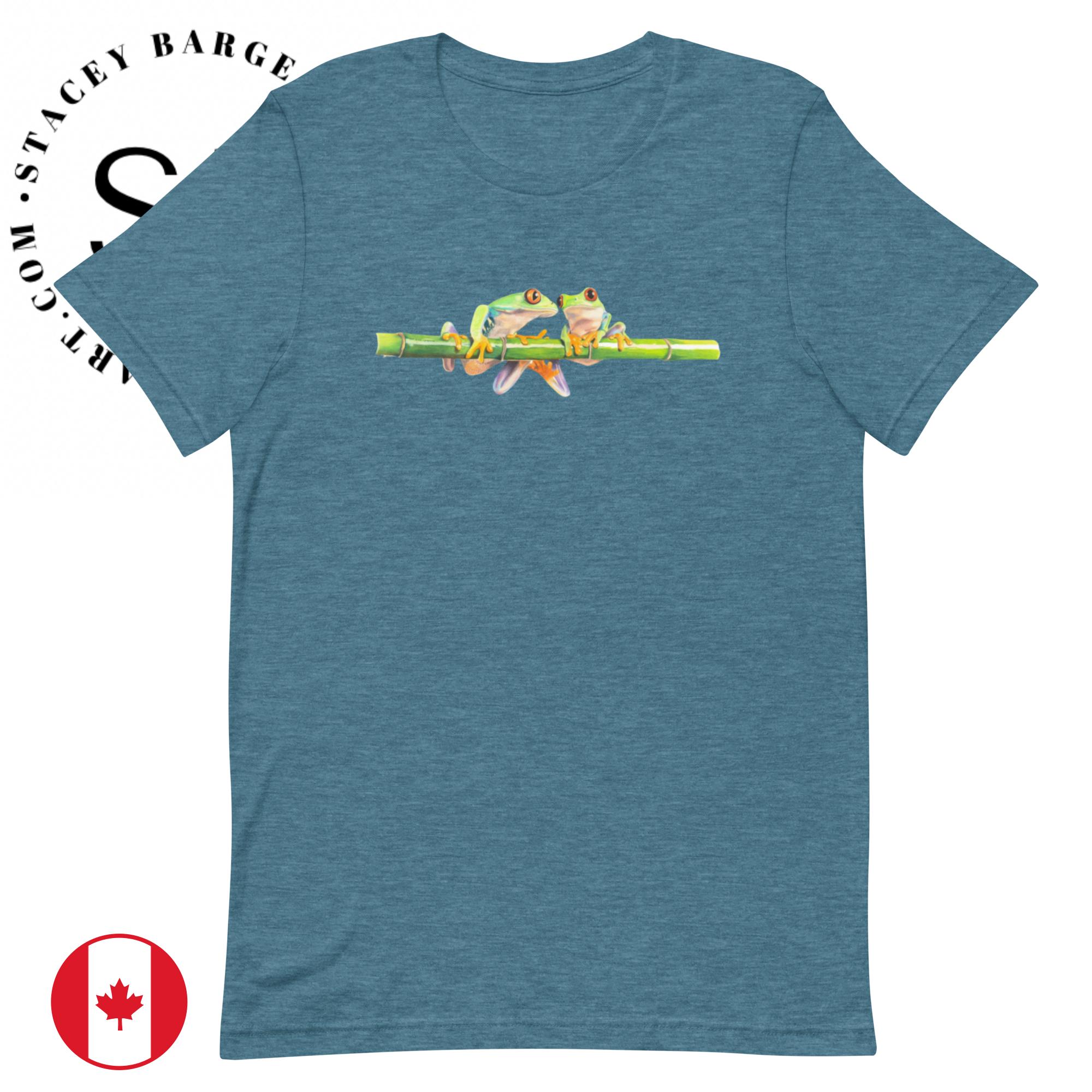 Unisex t-shirt - Tree Frogs - Image 13