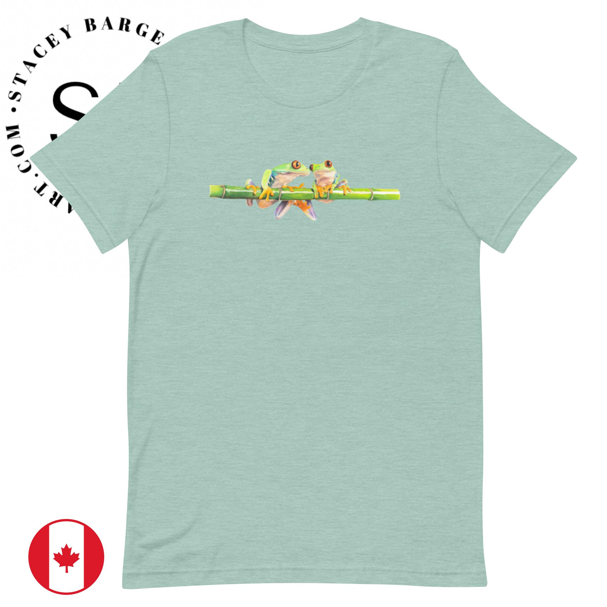 Unisex t-shirt - Tree Frogs - Image 14